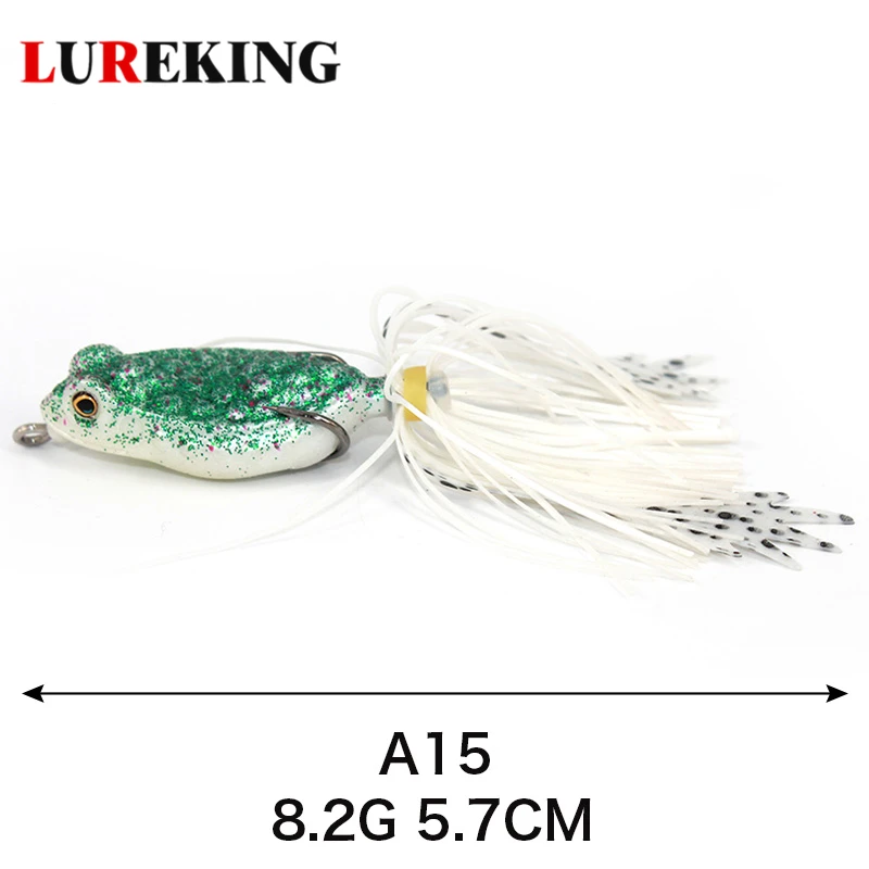 Manufacturer Supply Frog Fishing Lure Bait, Lifelike 8.2g Bass Lures
