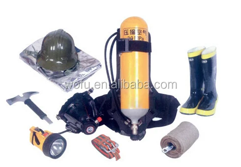 6ltr углеродистая сталь SCBA самосжатый дыхательный аппарат caba