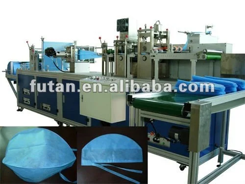 Машина для изготовления нетканых колпачков