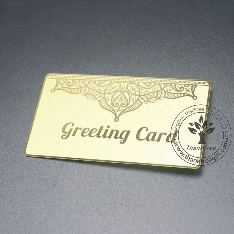 China suppliers low price wholesale handmade 24k golden luxurious wedding invitation card gift