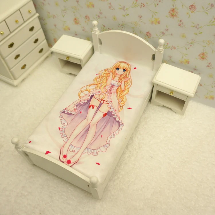 Boho Home Decor Best Selling Product Bedclothes Anime Custom Bed Sheet Amagi Brilliant Park Latifah Fleuranza