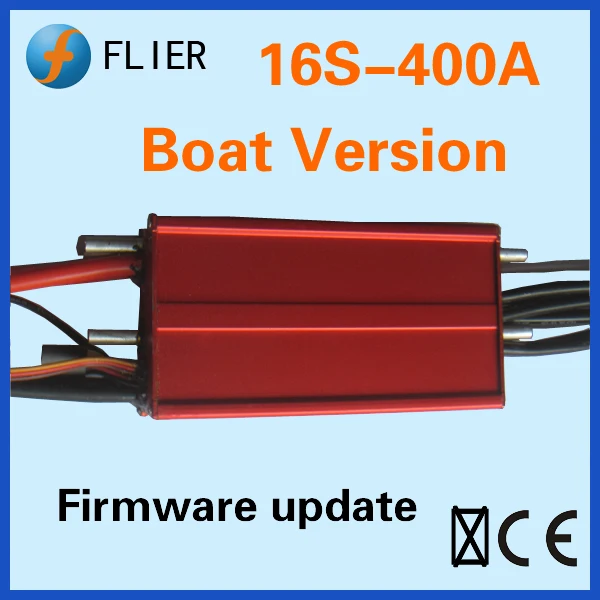 Water-cooled brushless marine 16S 400A ESC+program box