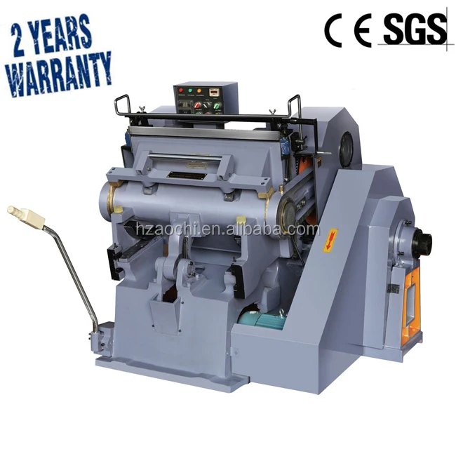
ML Series Heavy duty Paper die cutting machine with CE Standard 