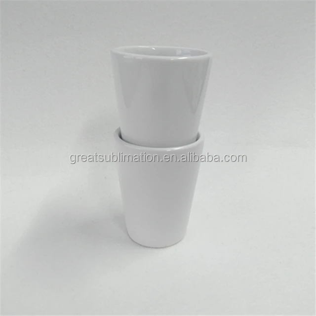2oz ceramic shot glass liqueur glass sublimation wine cup