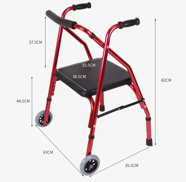 health and medical product walker rollator for elderly disabled shopping cart