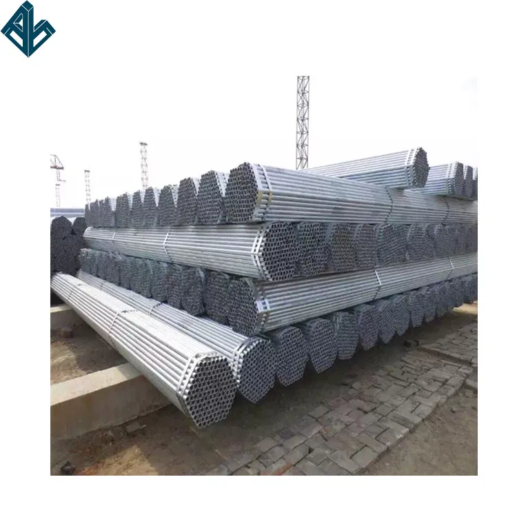 Оцинкованная круглые стальные трубы для коммерческого строительства