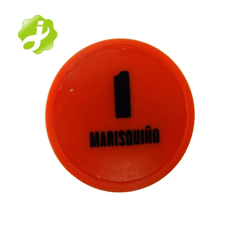 Рекламные пустые пластиковые маркерные монеты на заказ, 25 мм