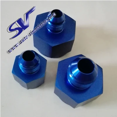 AN3,4,6,8,10,12 FLARE REDUCER FEMALE/MALE FITTINGS WITH O RING BOSS for oil cooler, turbo charger, braking