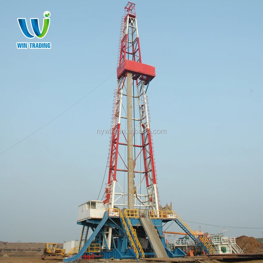
RG API Standard Oil Field Oil and Gas Well Bore Hole Skid Mounted 5000m 1500hp ZJ50DB Drilling and Workover rig 