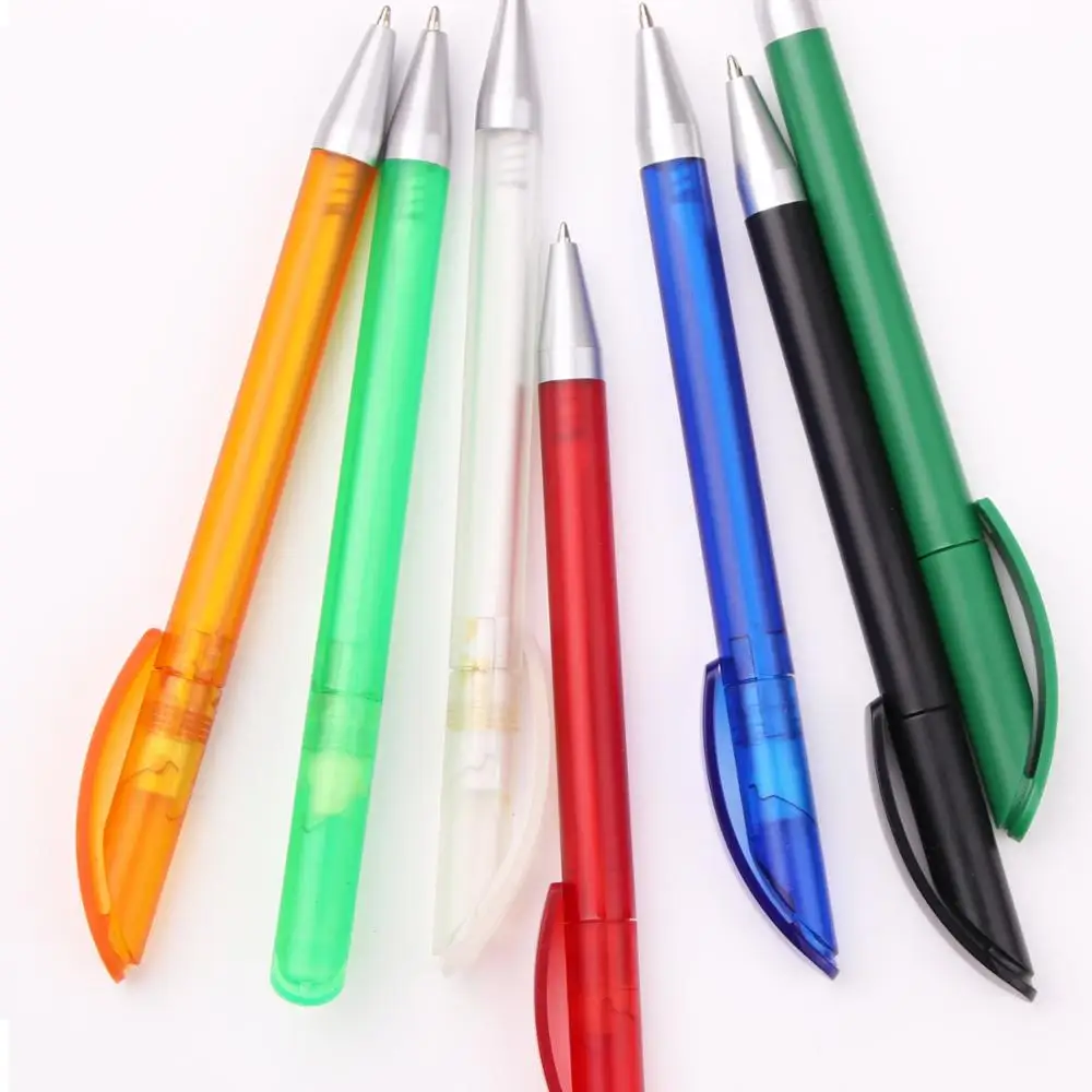 
Twist advertising plastic pen plastic ball pen customized cute pen 