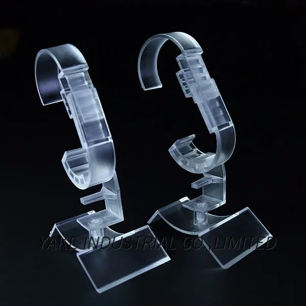 Wholesale acrylic plastic watch display box for watch holder stand