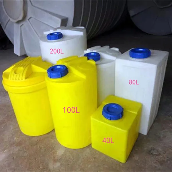 Plastic Water Tank 200 Liter Chemical Drum Chemical Dosing Tank