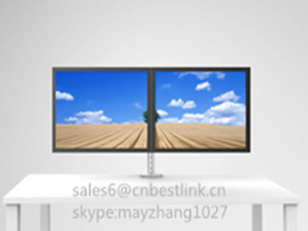 Прямая поставка с завода, высокое качество, алюминиевый одинарный монитор, подставка для ноутбука, держатель экрана