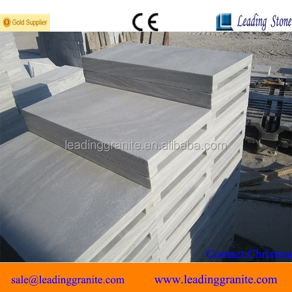 Китайский серый мраморный бассейн, охватывающий горный камень