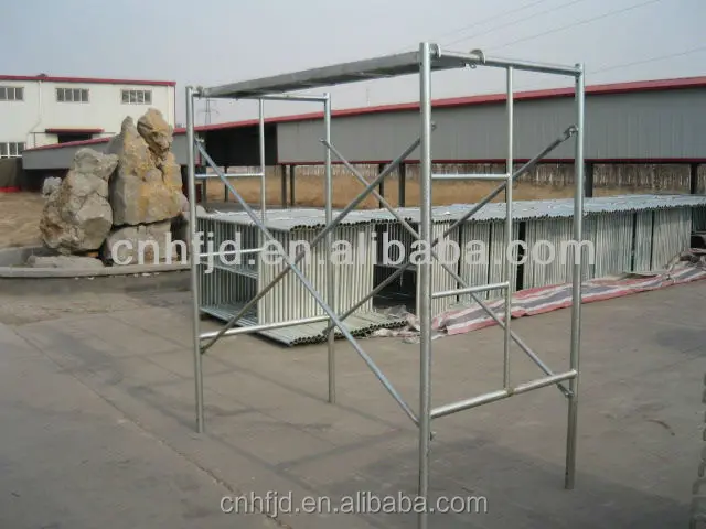 perry scaffold used in construction