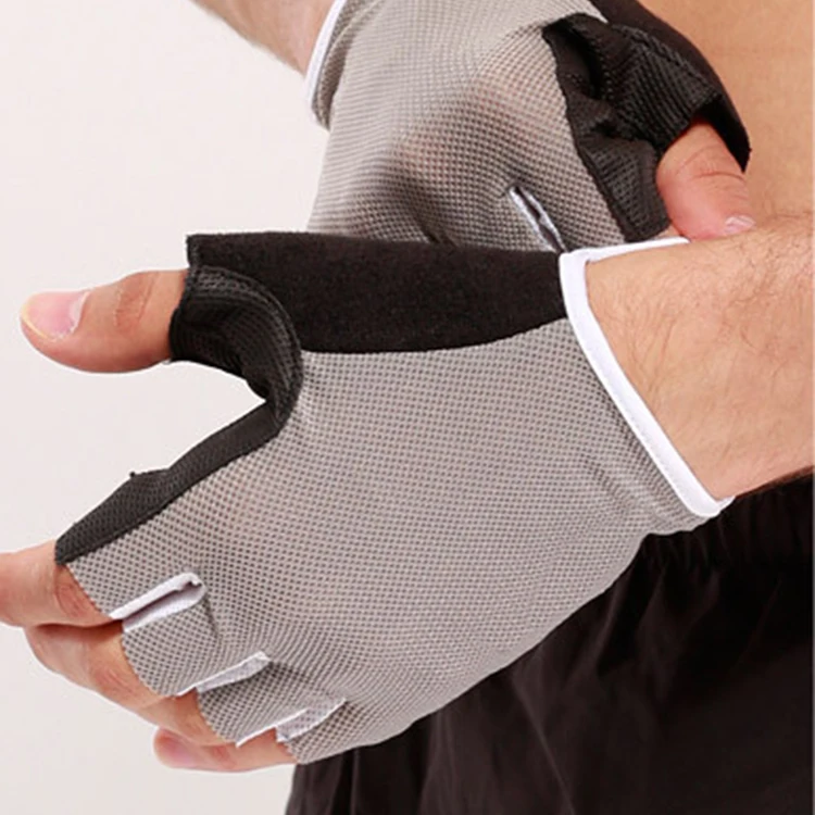 Половина Finger спортивные тренировочные перчатки