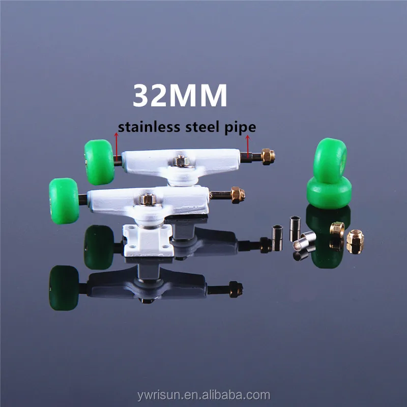 Оптовая продажа, разные цвета, цинковый сплав, фингерборд 32 мм, пальцевые скейтборды, грузовики