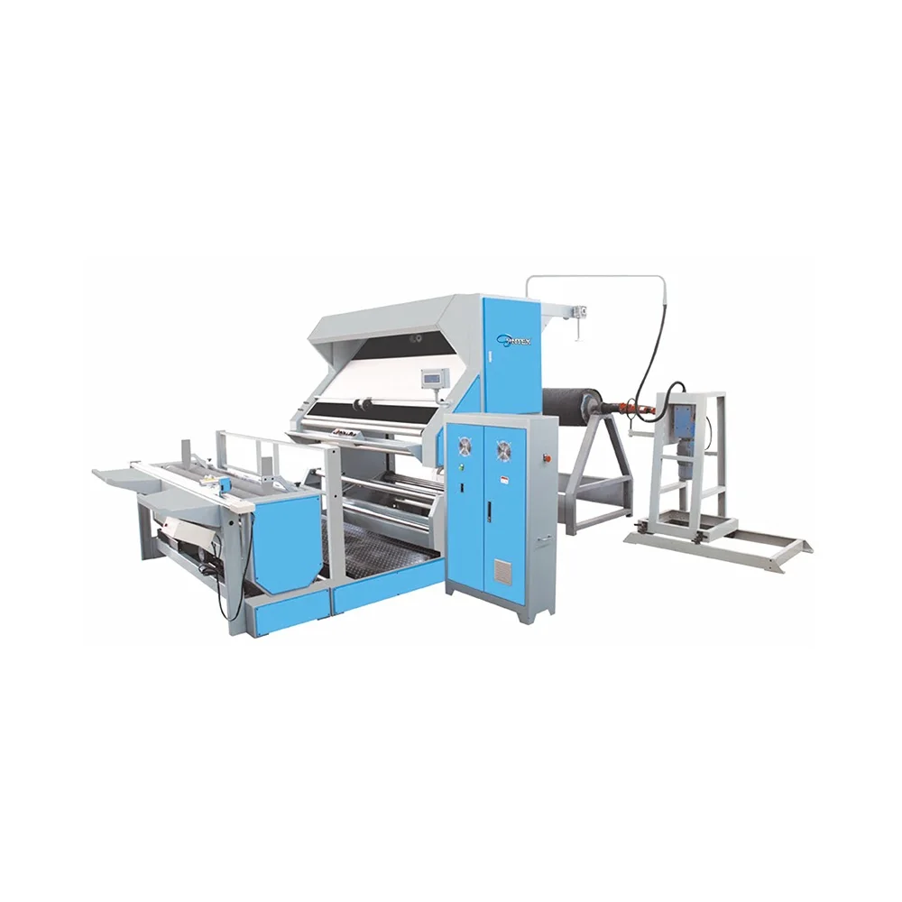 Automatic Cotton Roller batching Fabric Rolling Machine For Manufacturing Plant
