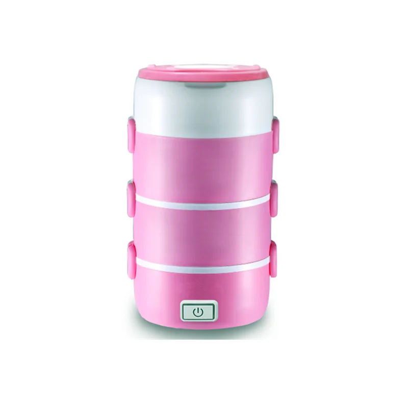 three-layer electric lunch box mini rice cooker heating lunch box