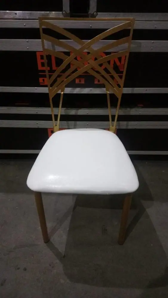 Chameleon chair made of iron stainless steel aluminum fro event party rental furniture