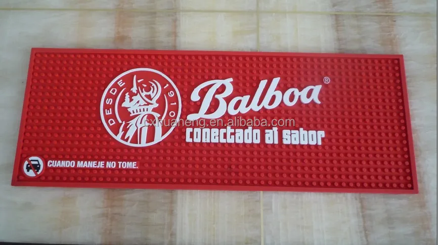 OEM high quality custom Bar Mat/custom pvc bar mat