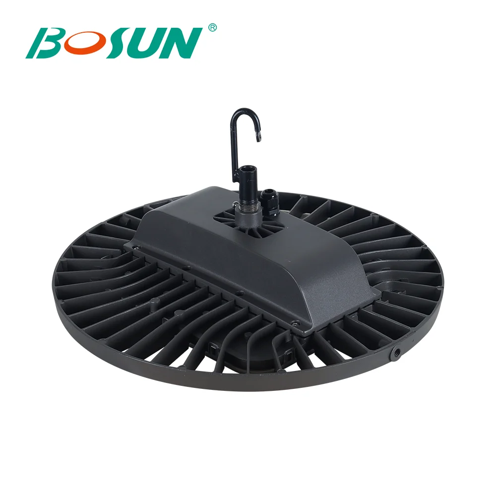 BOSUN Высокая мощность внутренняя промышленная мастерская Водонепроницаемая ip65 200 Вт UFO светодиодная подвеска