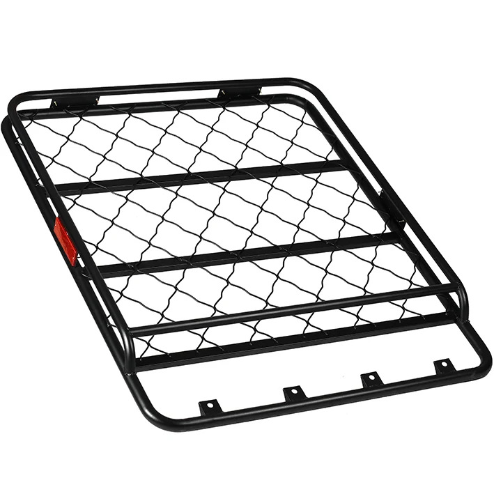 Basket roof rack for car / Grid roof luggage rack / LED light design roof rack car