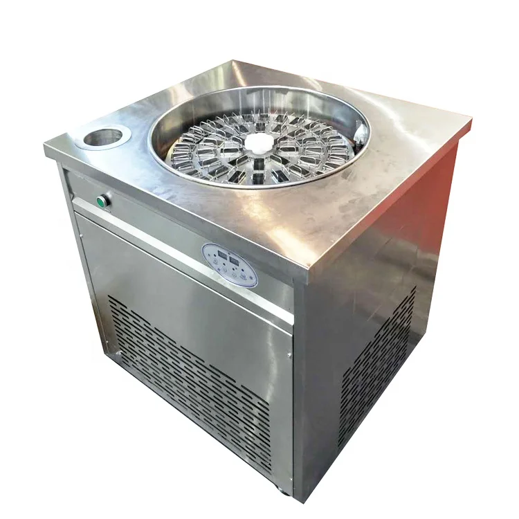 Automatic stainless steel ice cream popsicle machine