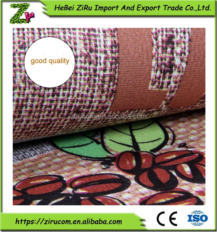 3D Custom Printing Soft Floor Mat Mats &rugs& Carpets 2017 New 3g Design 3D Carpet Pvc Print Coil Mat Pvc Door Mat Pvc Carpet