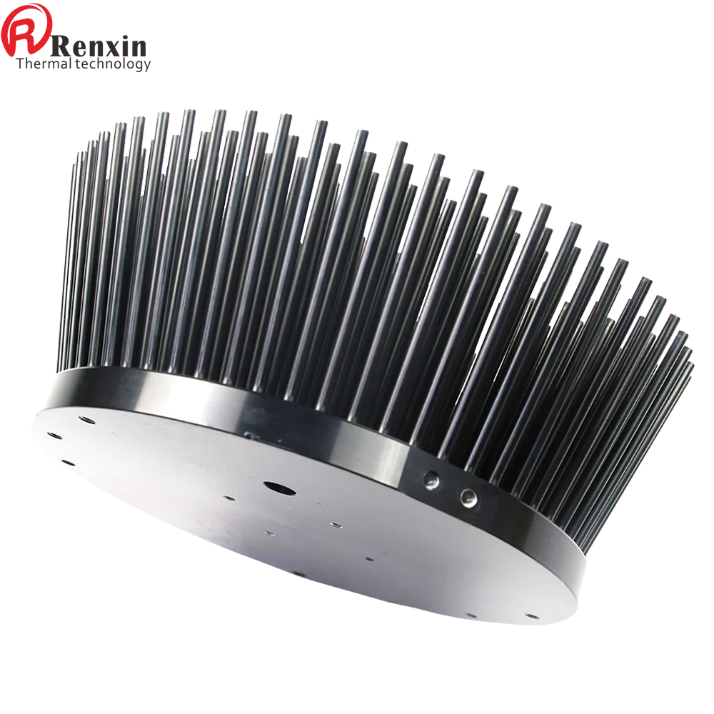 Растопыренными Круглый Pin-fin пассивный радиатор 130 мм светодиода.