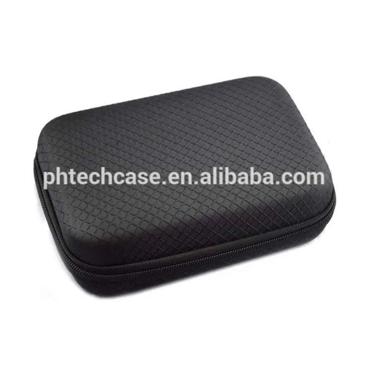 Black EVA hard storage case for 5 inch GPS