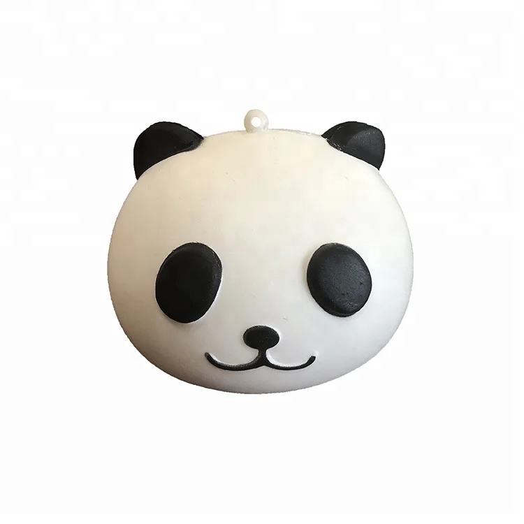 
Alibaba express soft mochi squishies toy happy classical panda head slow rising stress relief 