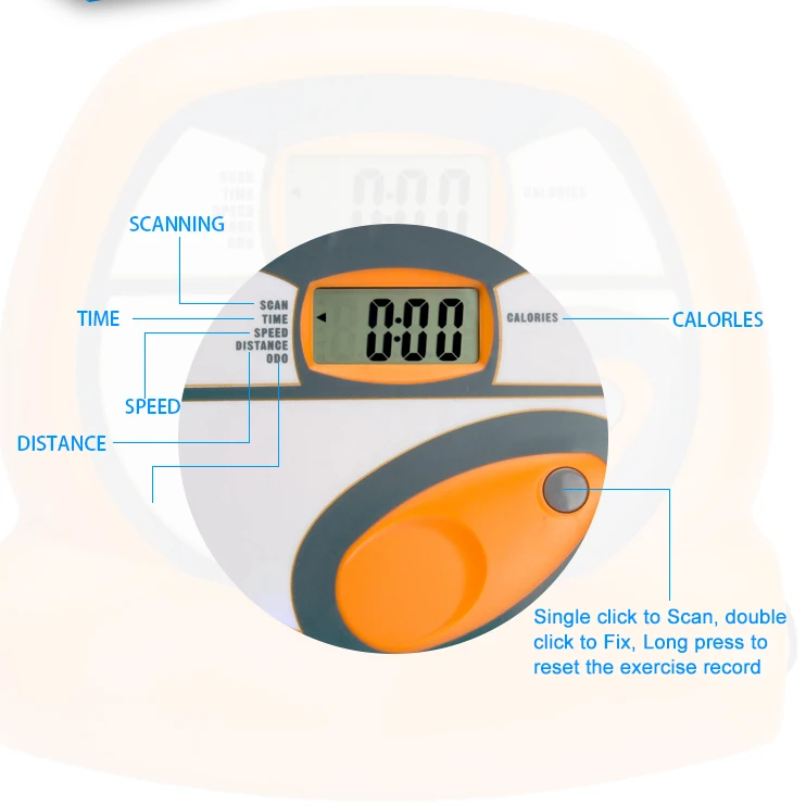 ZT California Brightway Fitness Equipment Home Treadmill Lcd Digital Speedometer For Old People