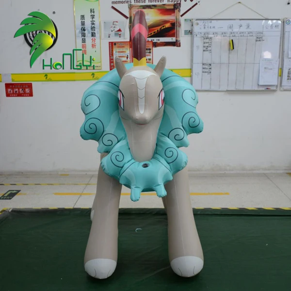 Hongyi Custom Cartoon Toy Lovely Inflatable Horse