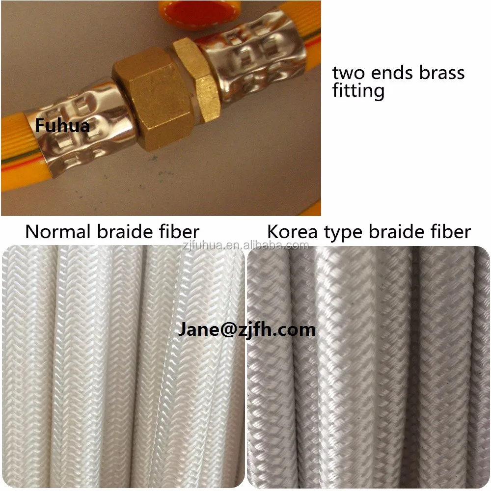 Yellow Color Korea Technical Pvc Hose High Pressure Sprayer Pipe