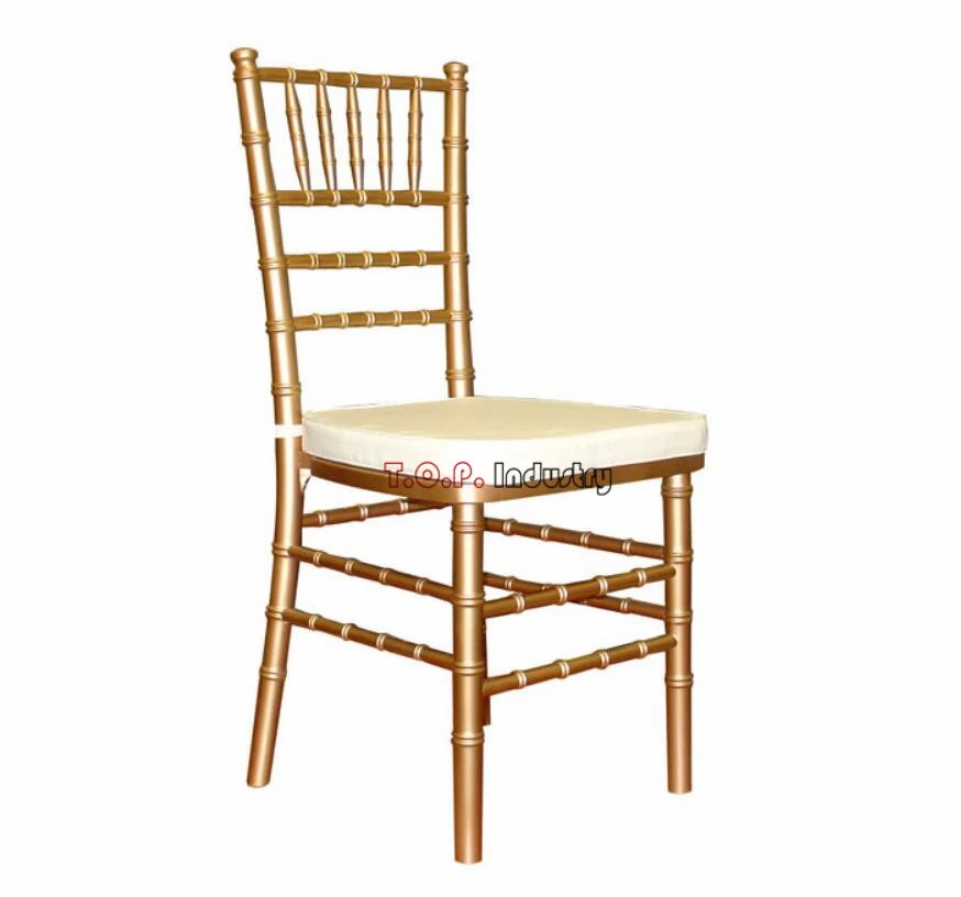Chiavari with ivory cushion