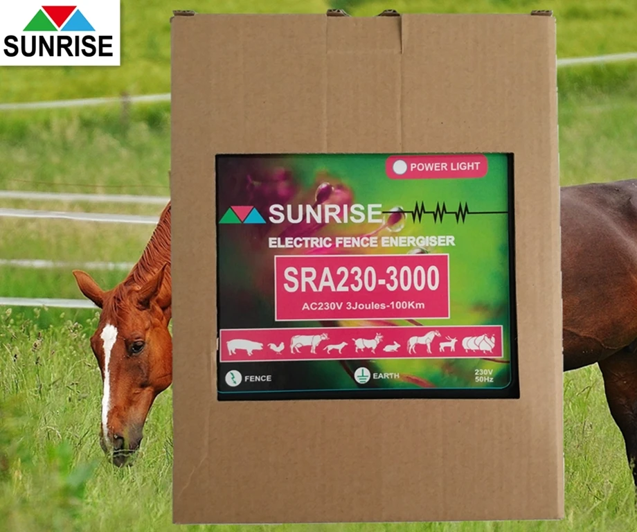 
PV Protection 100 KM electric fence energizer 