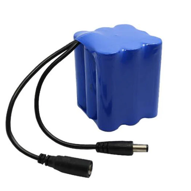 18650 Li-ion battery 11.1V 6600mAh lithium battery pack