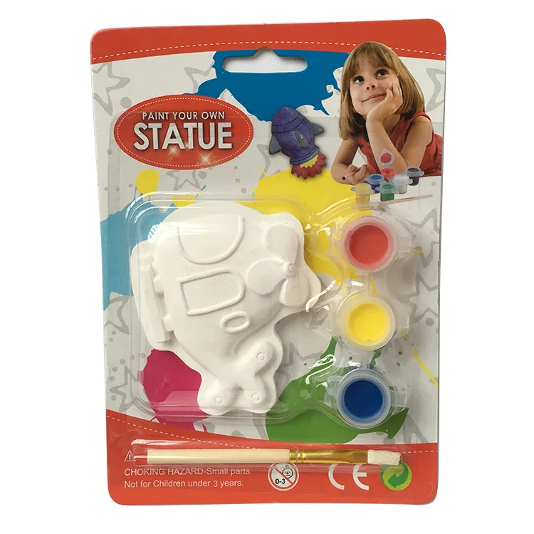 CU2561-3 New Style Personalized DIY Ceramic Doll , Painted Ceramic set