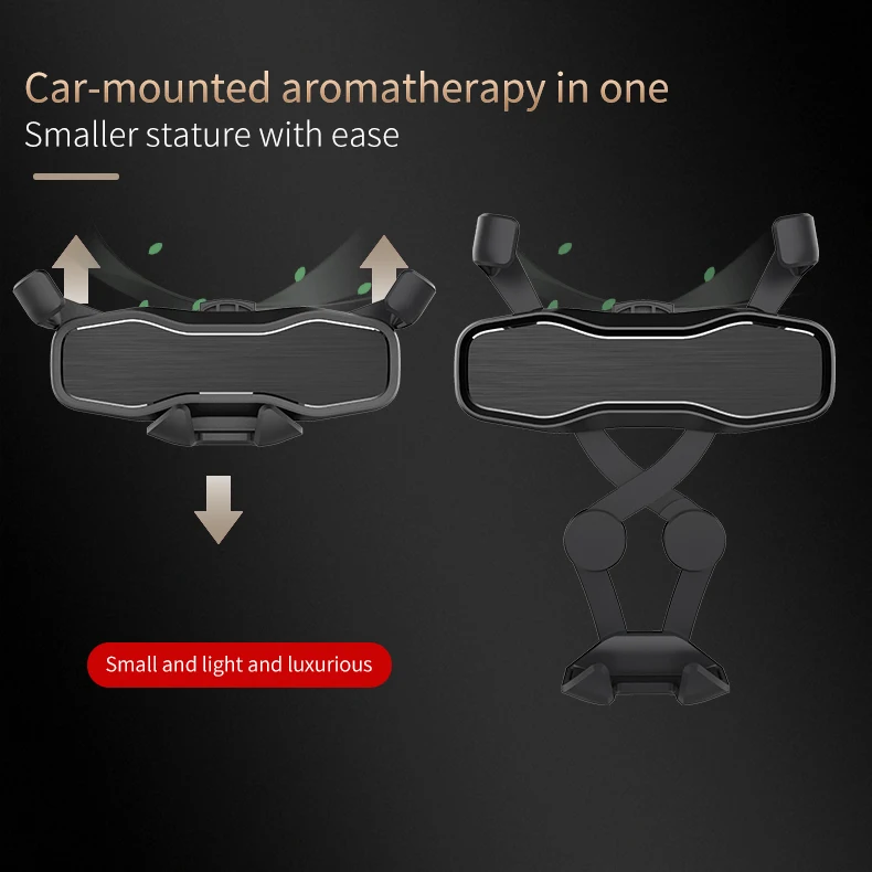 air vent phone holder aromatic phone holder for car gravity phone holder