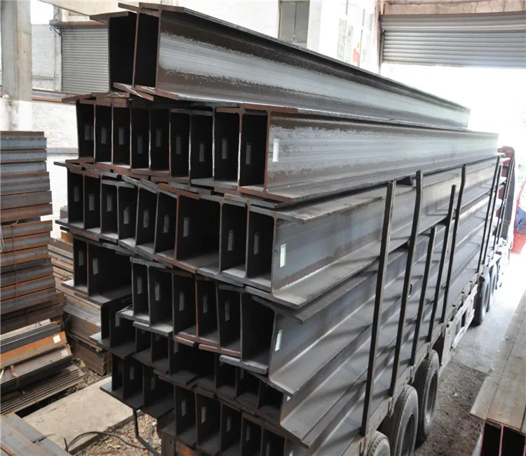 High Quality steel SS400, A36, A572, A992 Gr50, S235JRG2 hot rolled h shape steel structure column beam, steel h beam