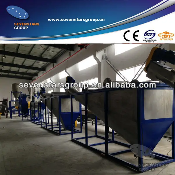  Пластиковая стиральная машина батарея pe пленки дробильная по переработке