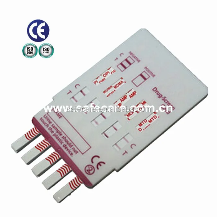 7 Panel Home Drug Test Kit - Tests Ce Pathological Analysis Equipments Bag, Box or OEM Package Online Technical Support 2 Years