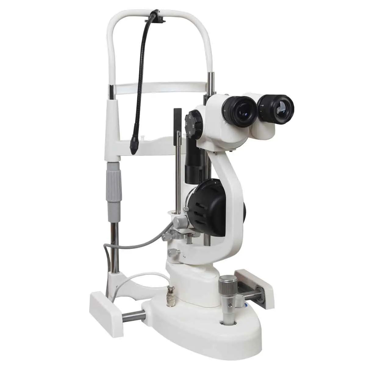 Ophthalmic Aumega III 3 Steps Slit Lamp Equipment With Adaptor and Tonometer Medical Hospital Desktop Ophthalmology Slit Lamp