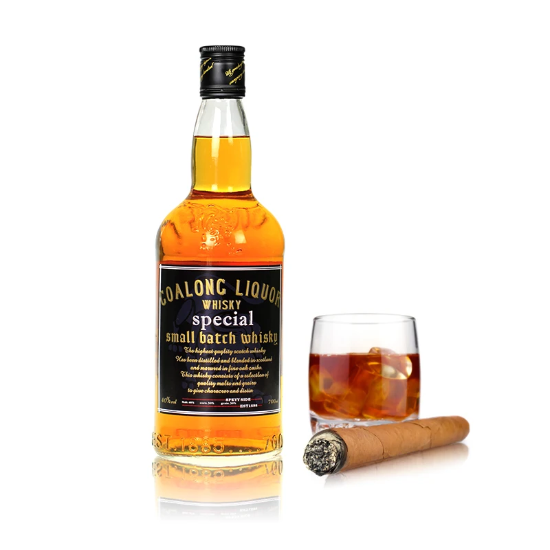 Sell blended grain/wheat whisky for whisky lounges,international brand of whisky with Private label services