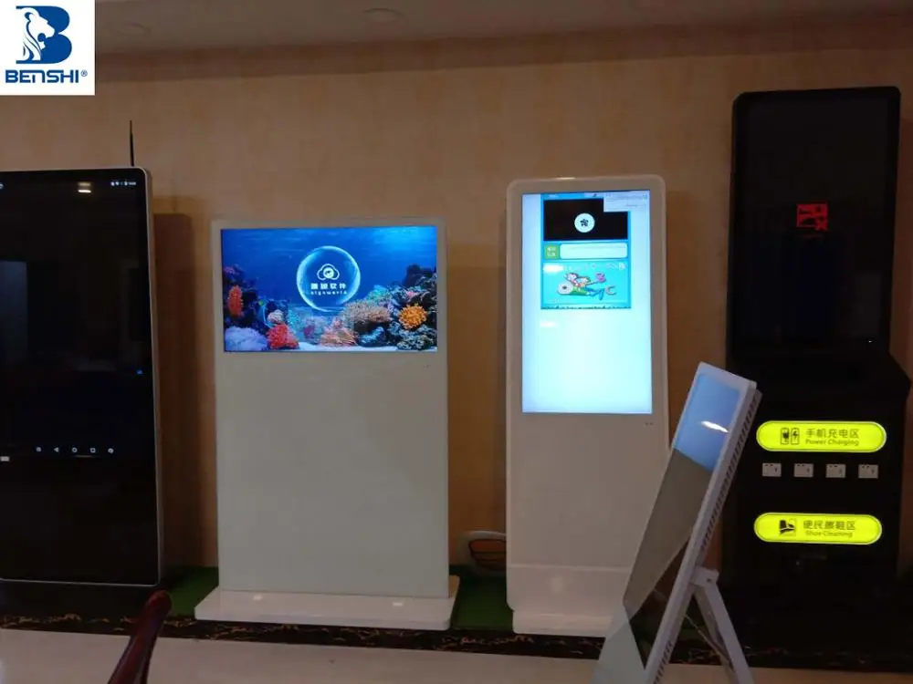 floor stand indoor digital signage software shop advertising screen advertising lcd display