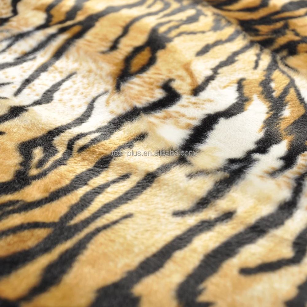 
100% polyester soft printing velboa fabric 