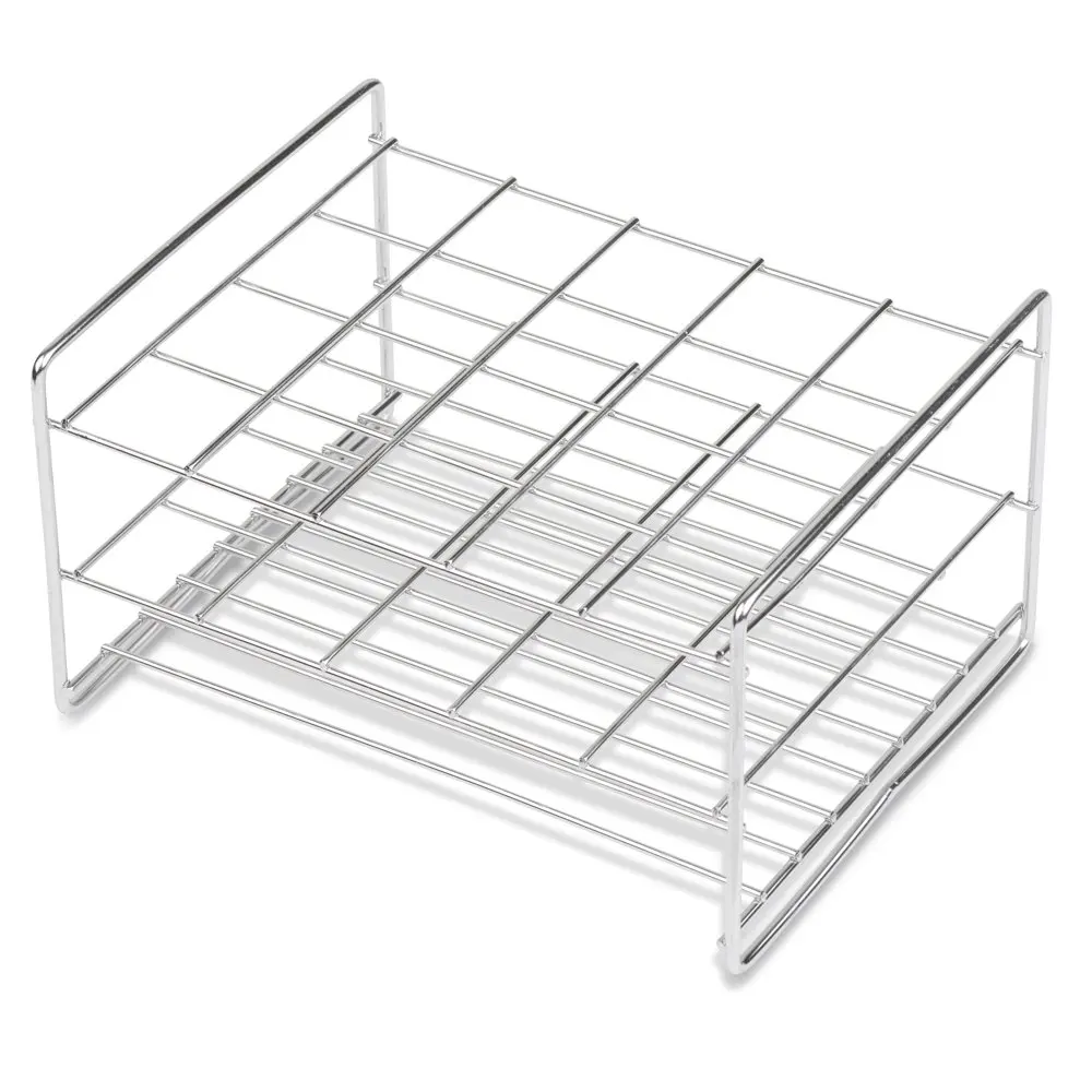 Стойка для пробирок из нержавеющей стали с 50 отверстиями