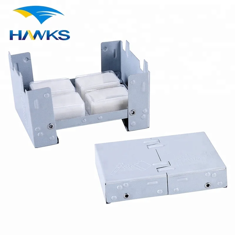 CL2B-DC01Comlom Портативный Открытый Приготовления Кемпинг складной Твердые спиртовая горелка воска плита легкий