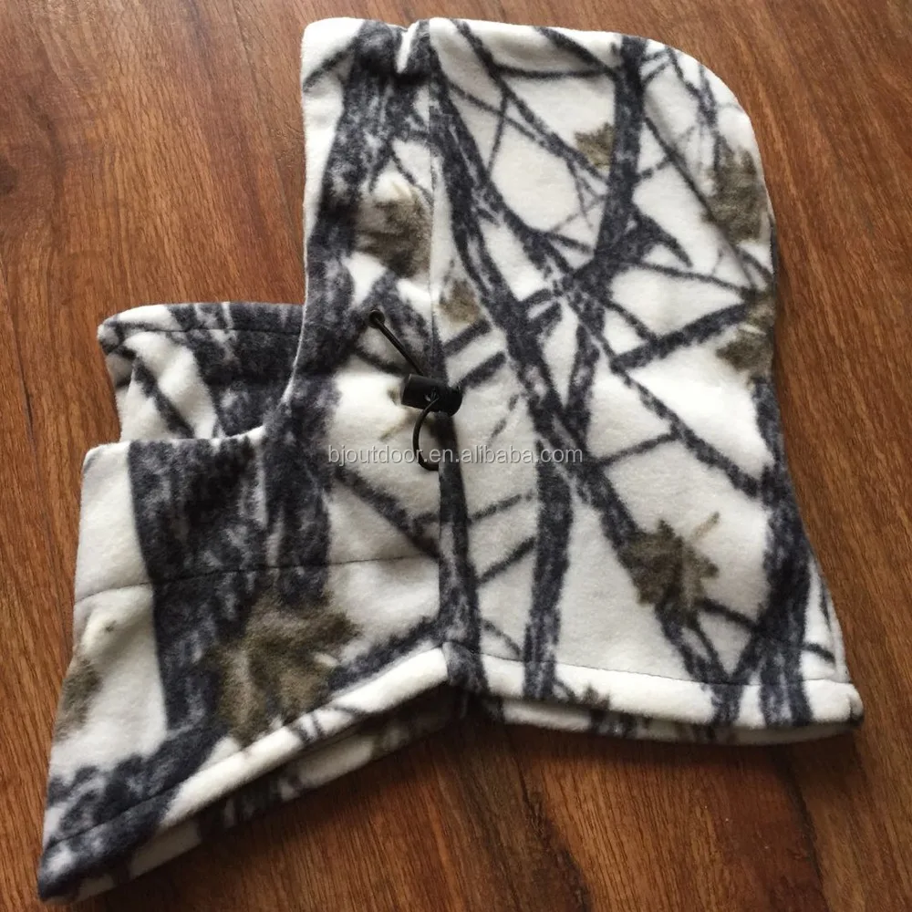 Hunting hat fleece camo hat outdoor camping hat from BJ Outdoor